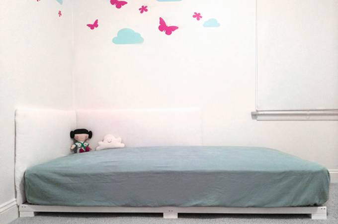 Minimalist Montessori Toddler Bed