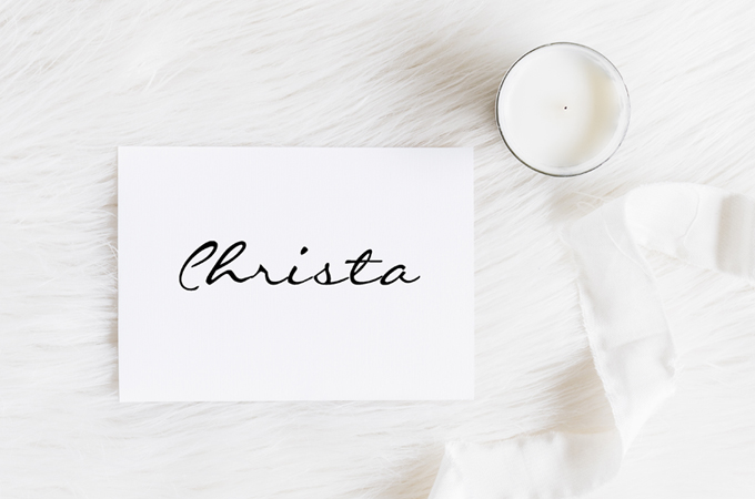 Real Life Minimalists: Christa