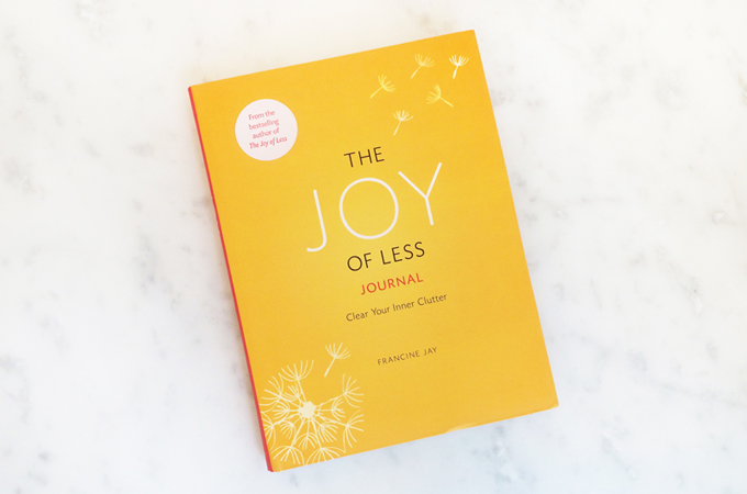 Giveaway: 3 copies of The Joy of Less Journal!