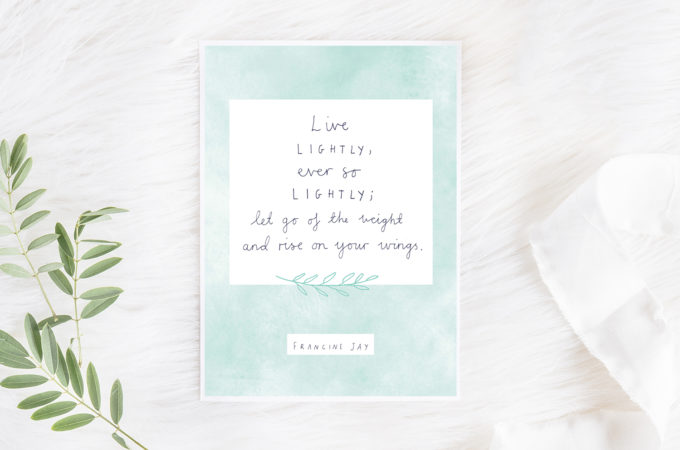 Lightly Preorder Offer: A Lovely Print